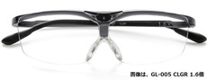 グランルーペ GL-005 クリアグレー / 1.6倍 メガネ型拡大鏡